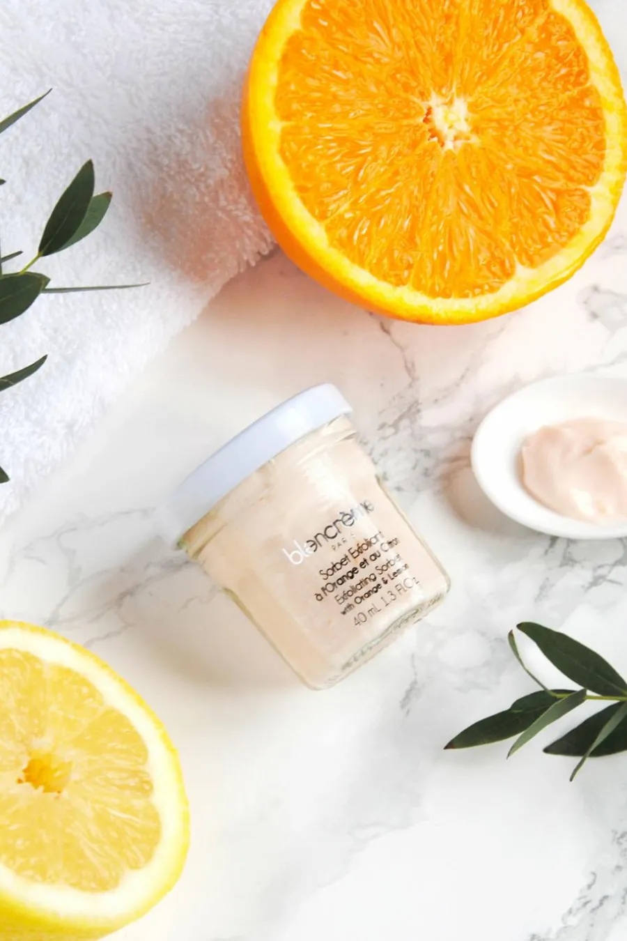 Best Sorbet exfoliant visage orange & citron Gommage & Peeling