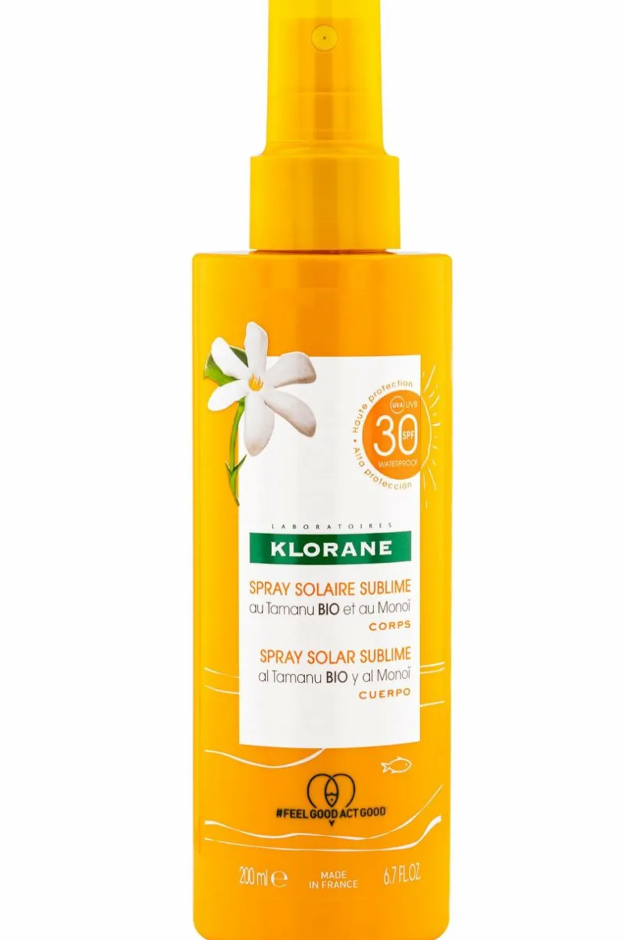 Best Spray solaire sublime SPF30 au Tamanu bio et au Monoï Protection Solaire