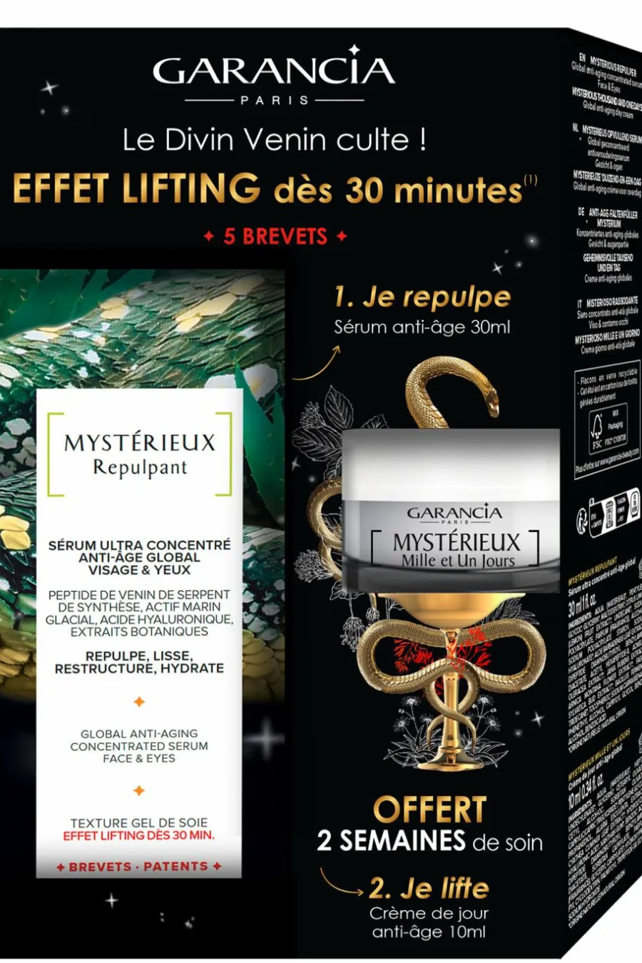 Sale Sérum anti-âge Mystérieux Repulpant® Contour Des Yeux & Lèvres|Soin De Jour