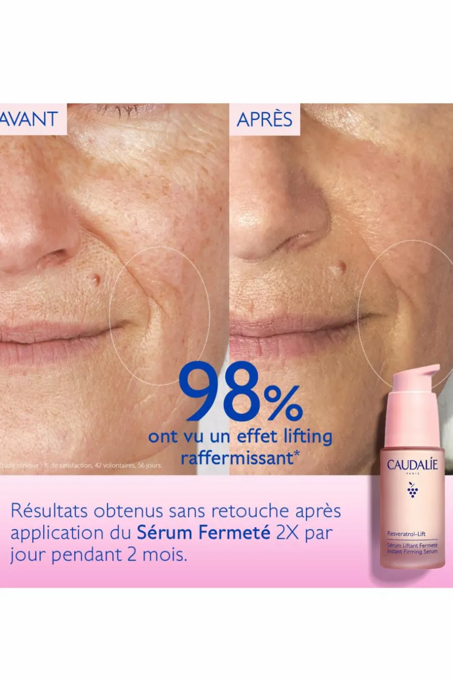 Hot Sérum Liftant Fermeté Resveratrol rechargeable Soin De Nuit