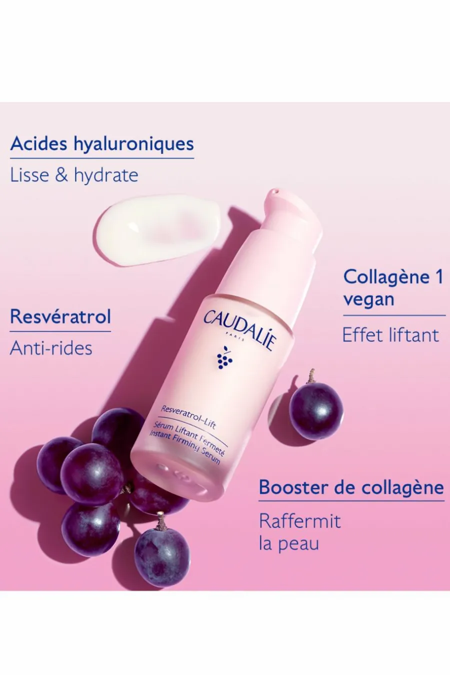 Hot Sérum Liftant Fermeté Resveratrol rechargeable Soin De Nuit