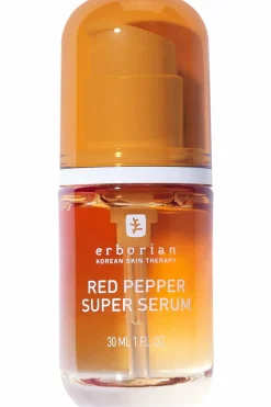 Hot Super Sérum au piment doux Red Pepper énergisant & booster d’éclat Sérum & Huile|Soin De Nuit