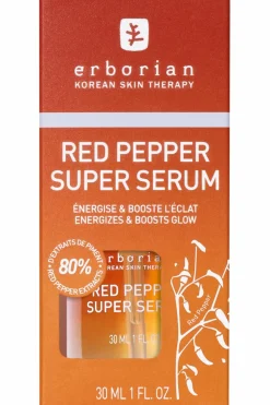 Hot Super Sérum au piment doux Red Pepper énergisant & booster d’éclat Sérum & Huile|Soin De Nuit
