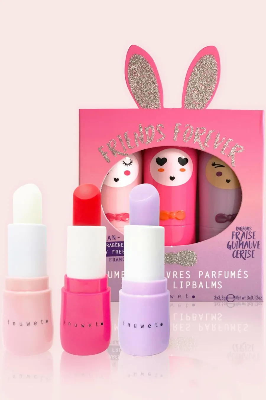 Outlet Trio baumes à lèvres Glitter Coffret Soin Visage|Soin Lèvres