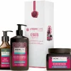 New Trio shampoing, masque et sérum réparateurs à la kératine Coffret Cheveux|Masque & Soin
