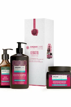 New Trio shampoing, masque et sérum réparateurs à la kératine Coffret Cheveux|Masque & Soin
