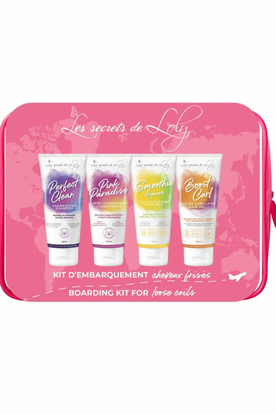 Hot Trousse de voyage pour cheveux frisés Coffret Cheveux