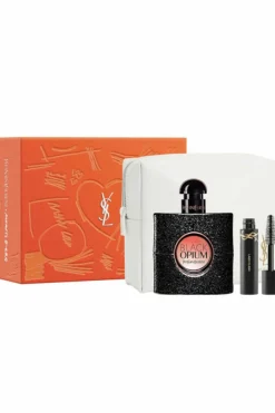 Clearance Trousse Eau de parfum Black Opium & miniature mascara Lash Clash Femme Coffret Parfum|Eau De Parfum