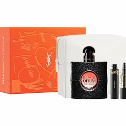 Clearance Trousse Eau de parfum Black Opium & miniature mascara Lash Clash Femme Coffret Parfum|Eau De Parfum