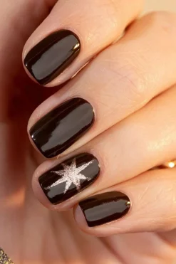 Online Vernis Green Les marrons, gris et noirs Vernis À Ongles