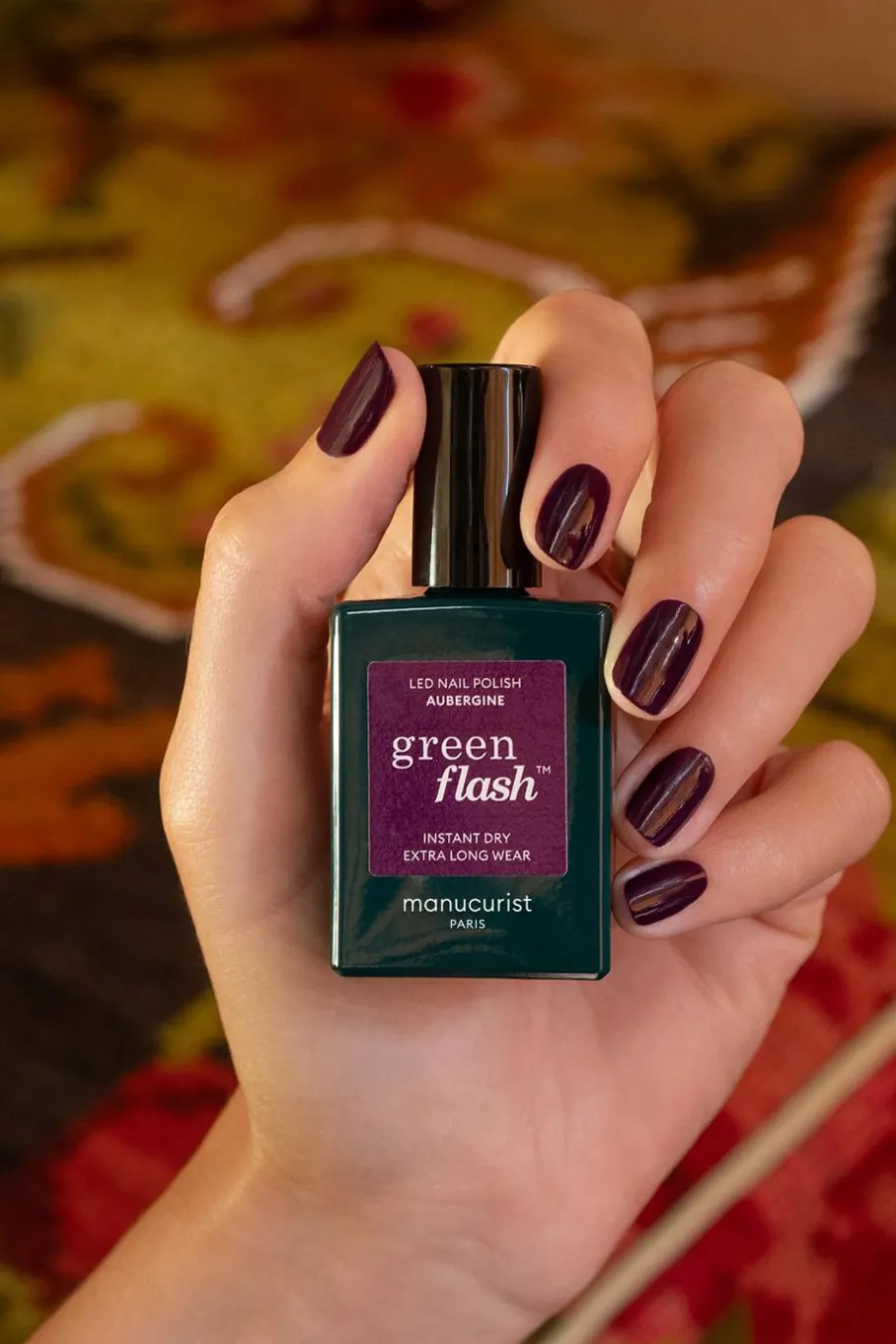 Clearance Vernis semi-permanent Green Flash Les violets Vernis À Ongles