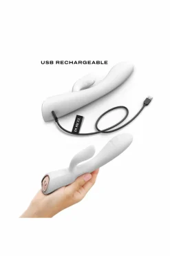 Best Vibromasseur chauffant Flexi Rabbit blanc Vibromasseurs & Sextoys