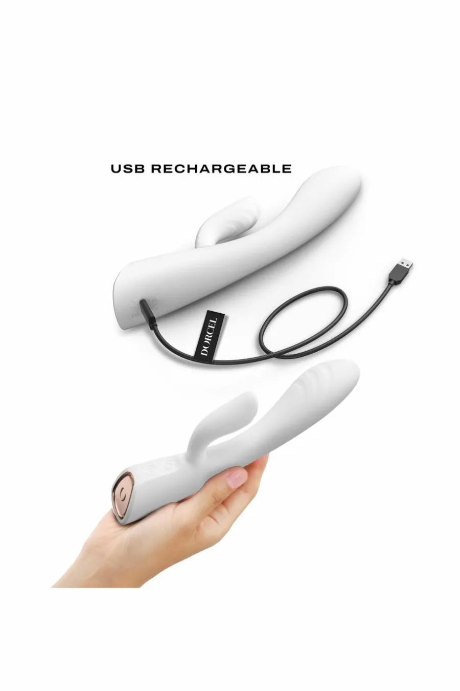 Best Vibromasseur chauffant Flexi Rabbit blanc Vibromasseurs & Sextoys